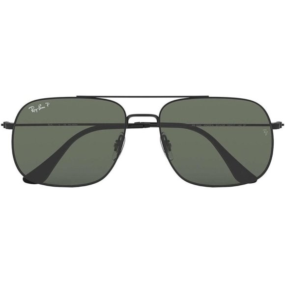 Ray-Ban Square style black frame RB3595 90149A - Picture 3 of 4